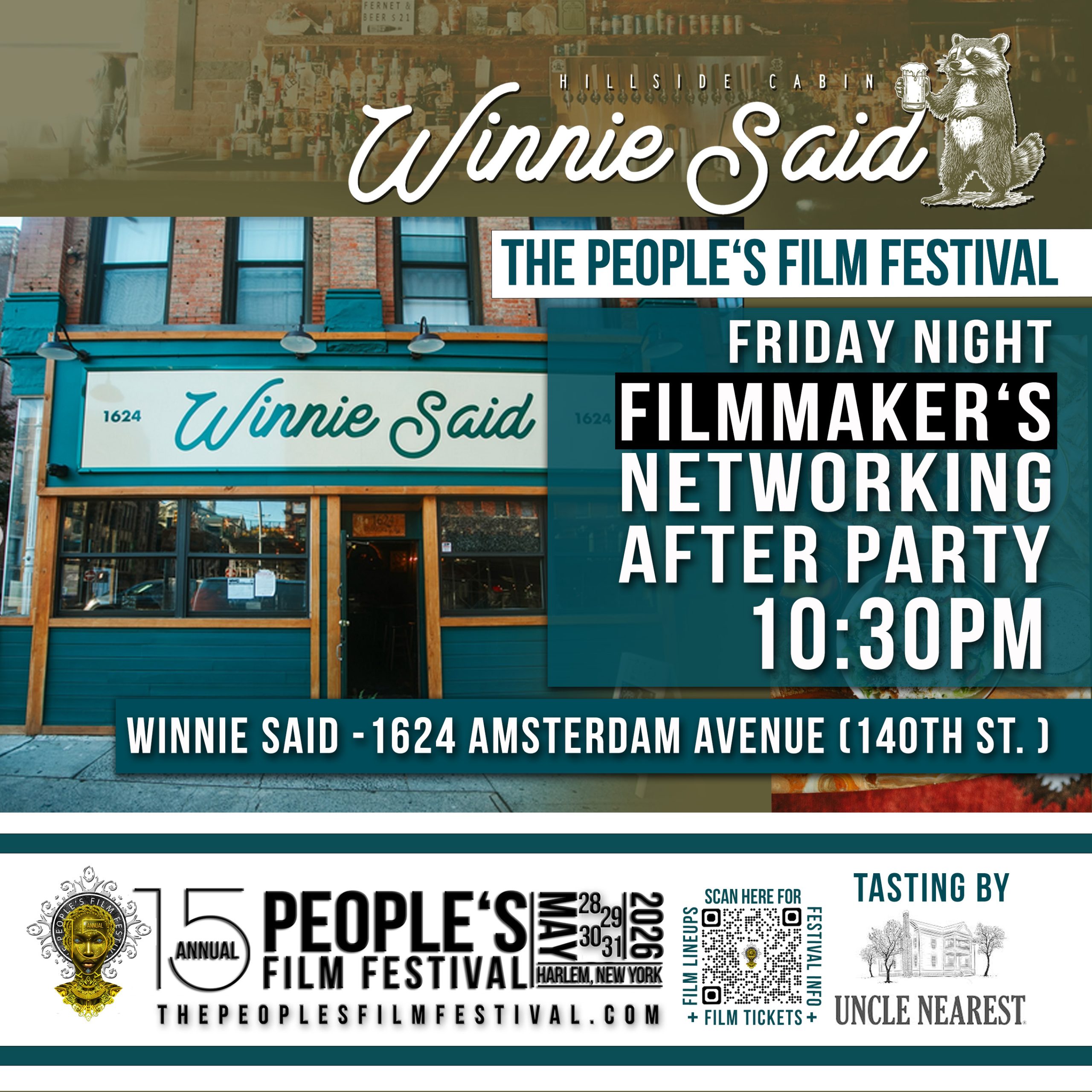 winnie said friday filmmakers networking